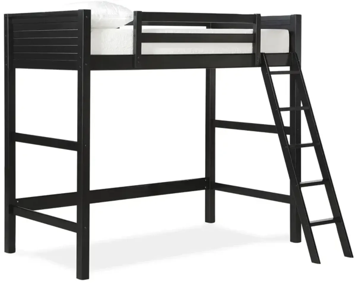 Kiarah Twin Loft Bed with Ladde