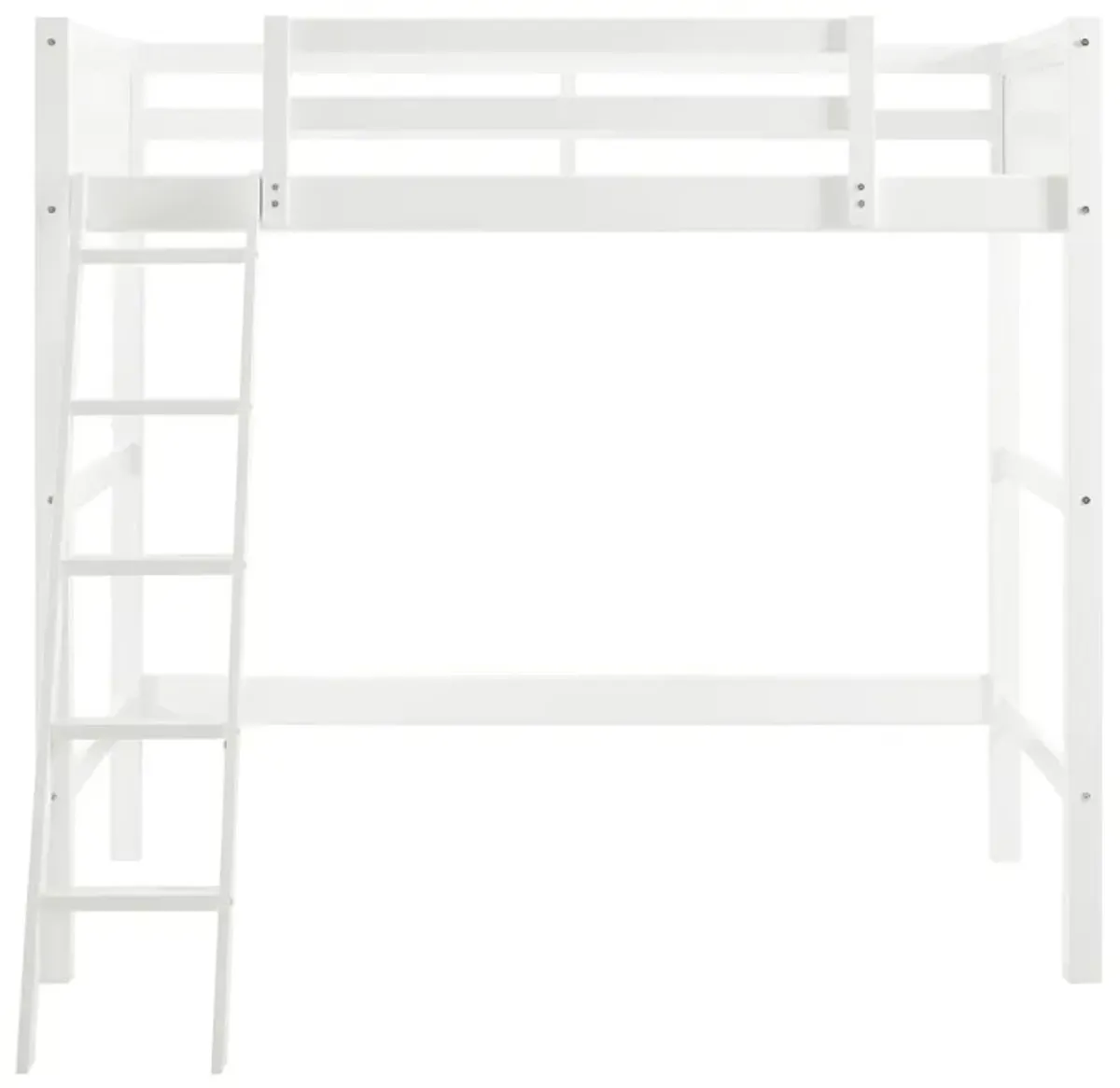 Kiarah Twin Loft Bed with Ladde