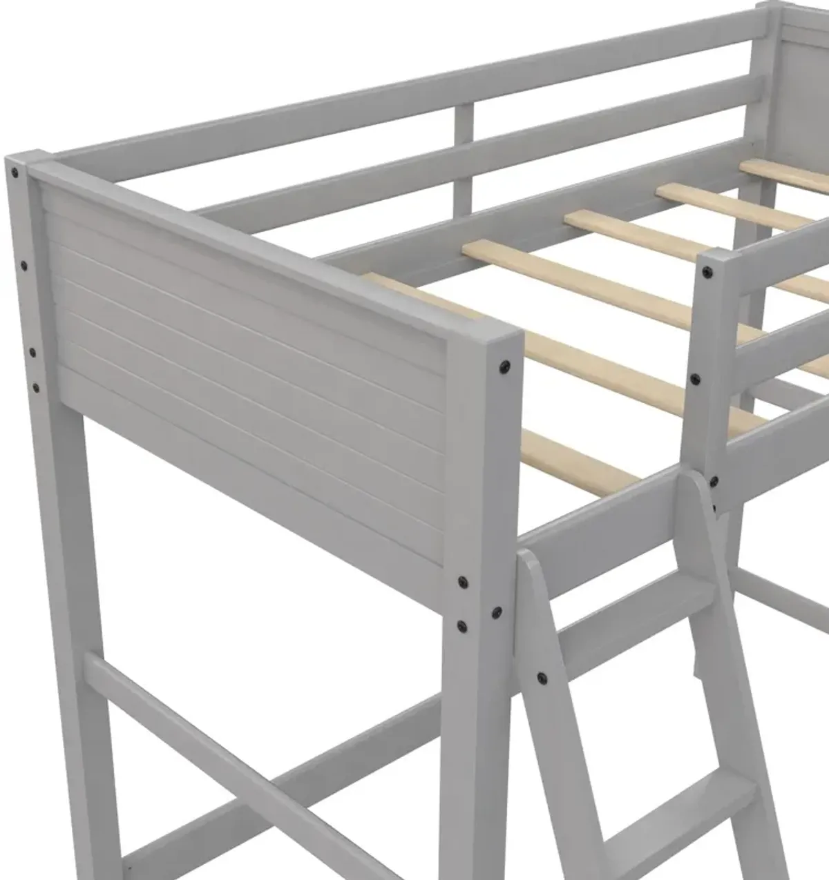 Kiarah Twin Loft Bed with Ladde