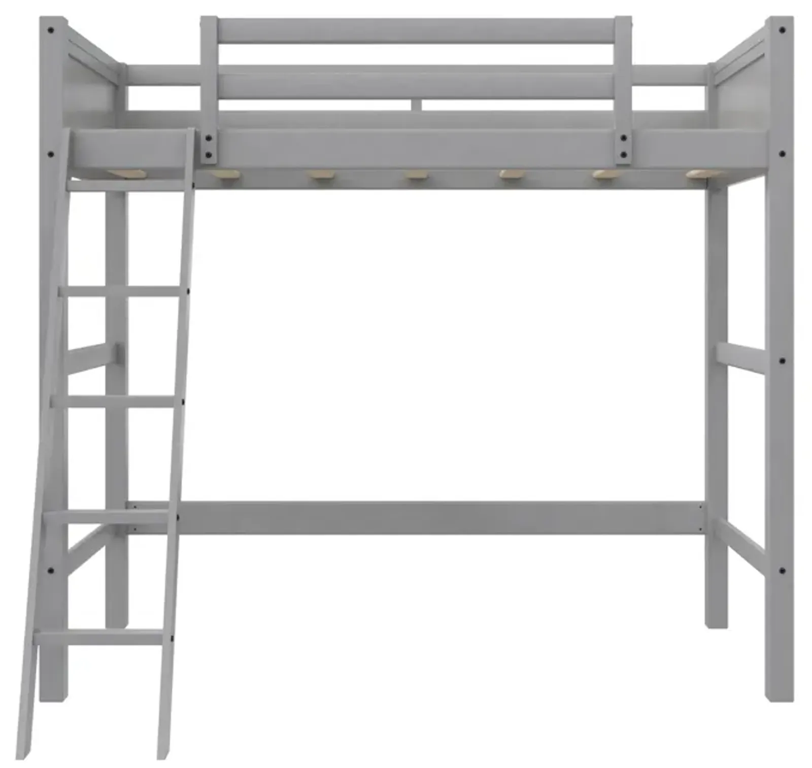 Kiarah Twin Loft Bed with Ladde