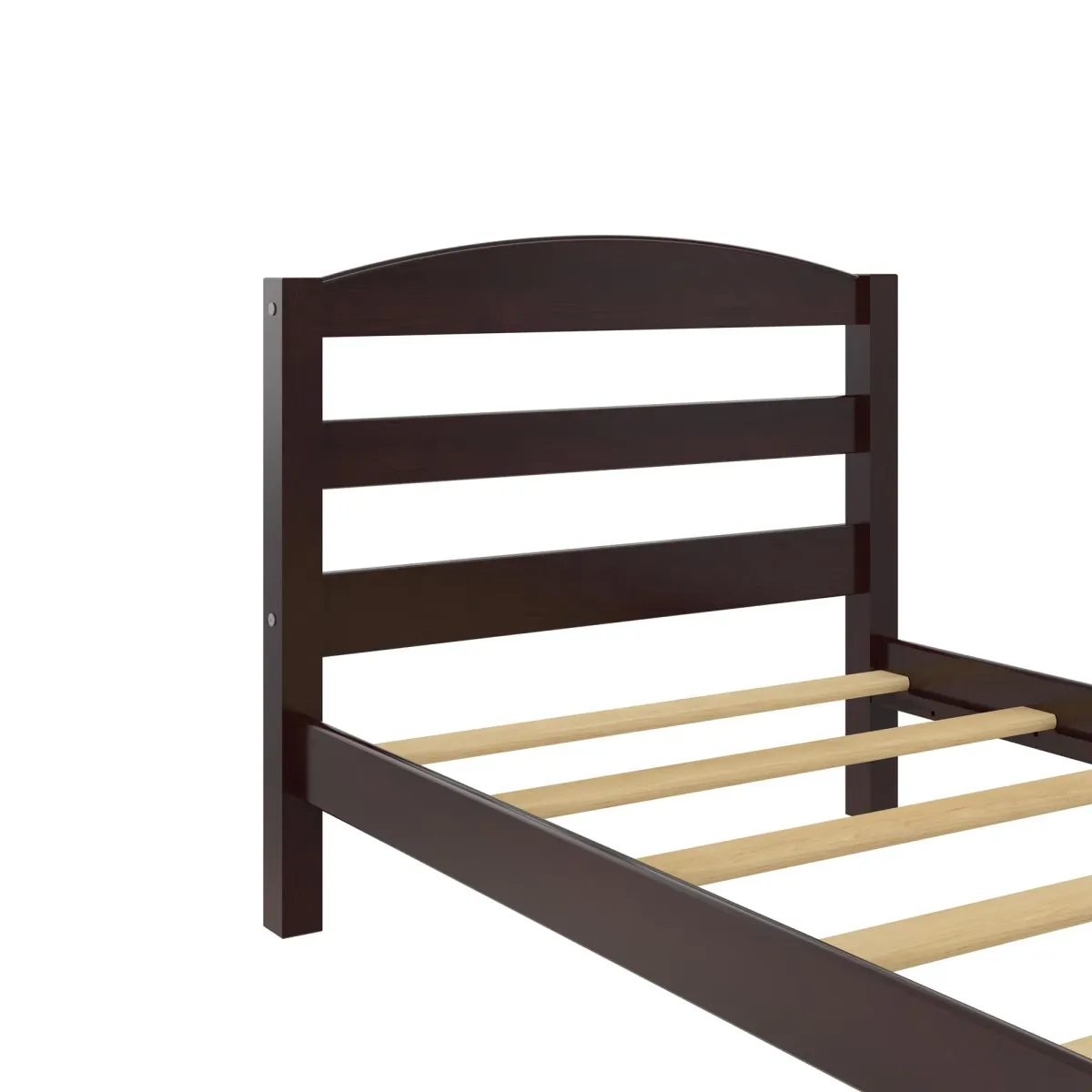 Braylon Wooden Bed Frame with Wood Slats