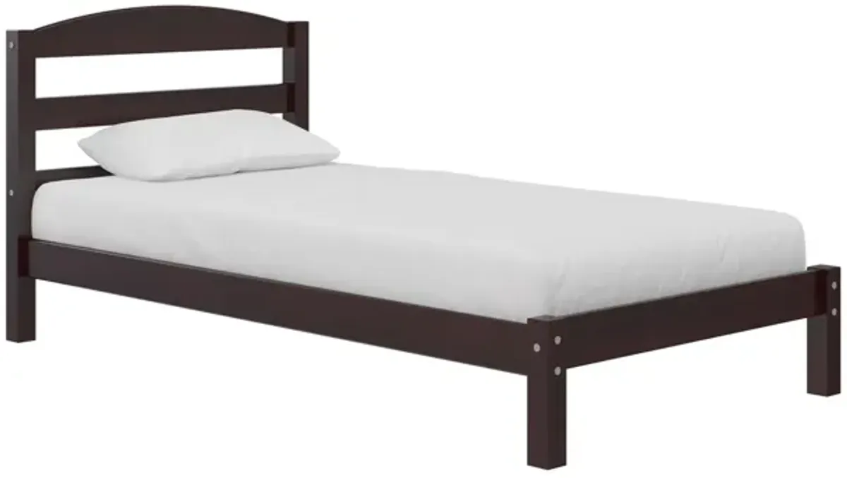 Braylon Wooden Bed Frame with Wood Slats