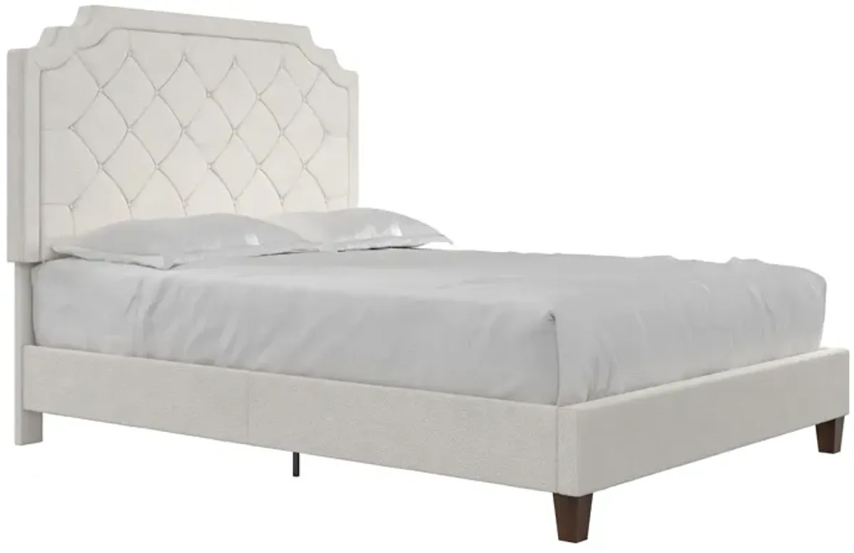 Eloise Chenille Upholstered Platform Bed