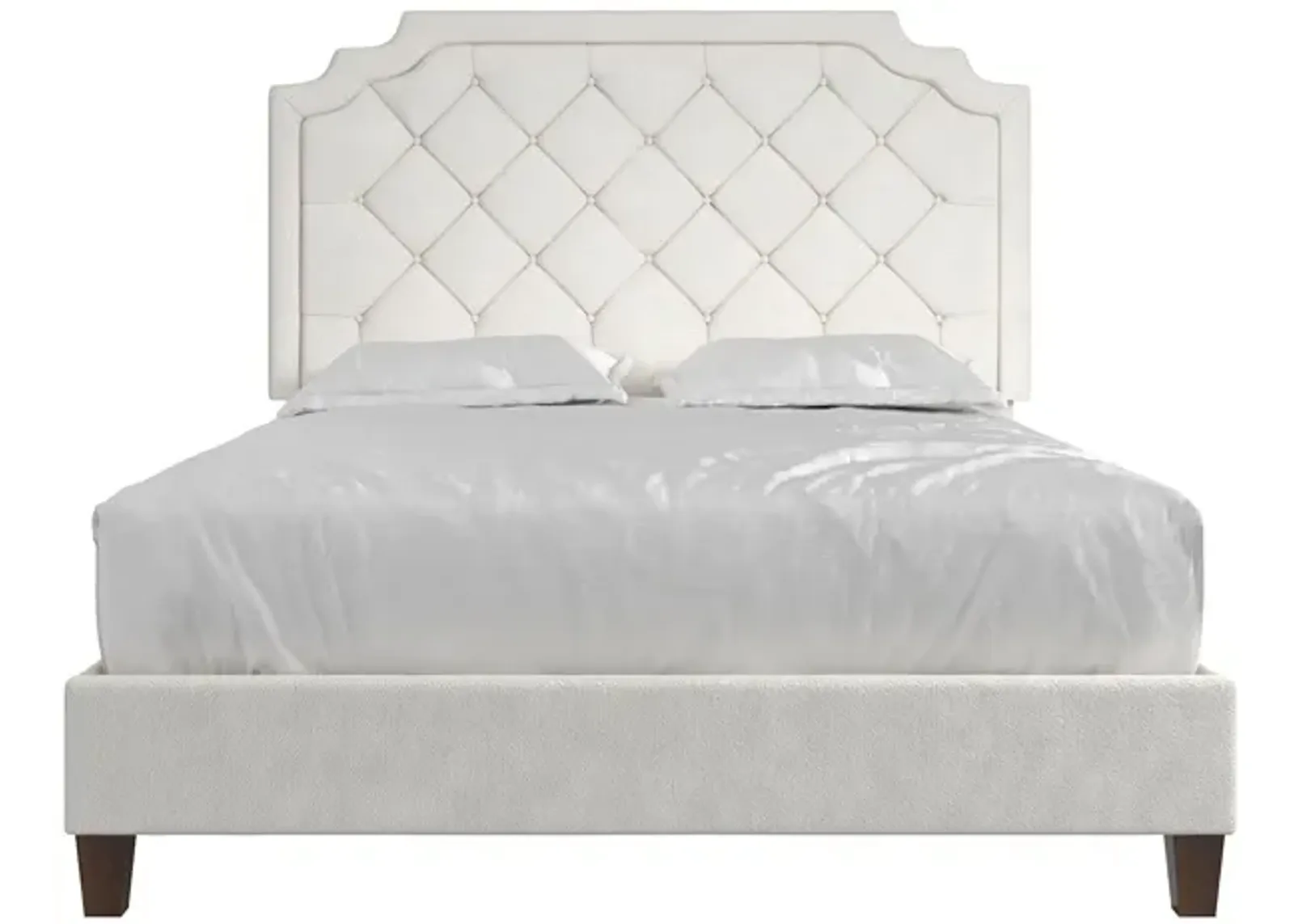 Eloise Chenille Upholstered Platform Bed