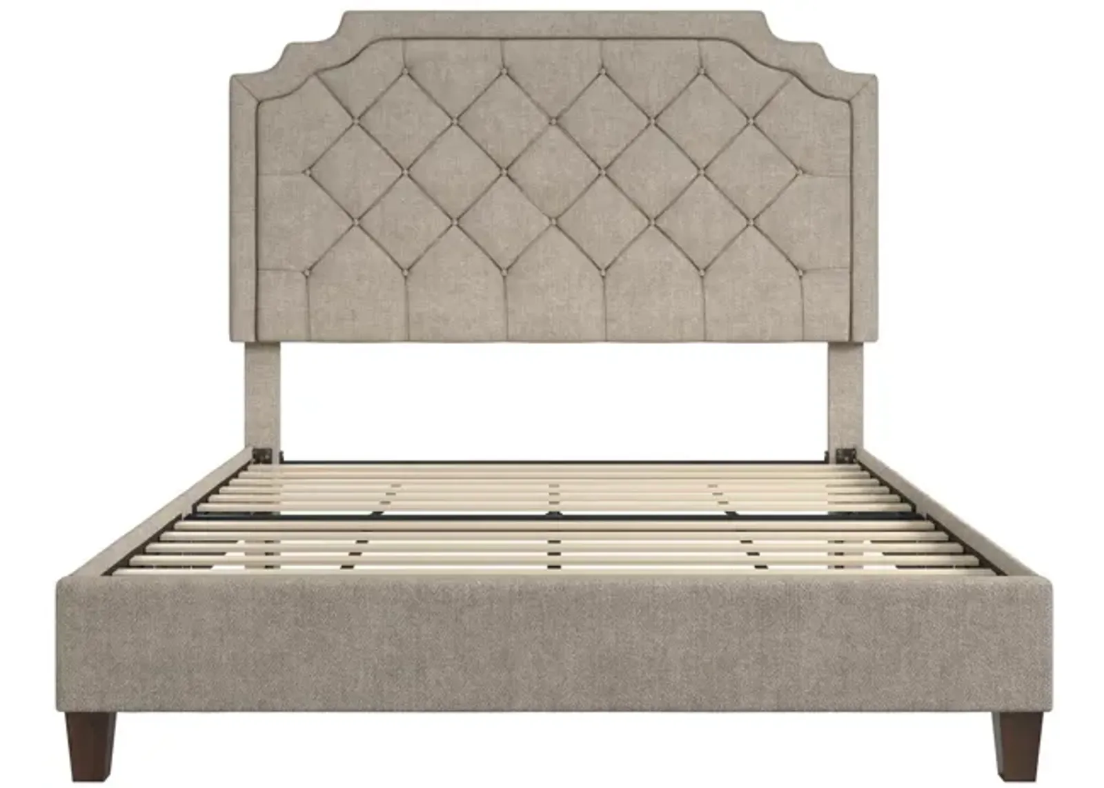 Eloise Chenille Upholstered Platform Bed