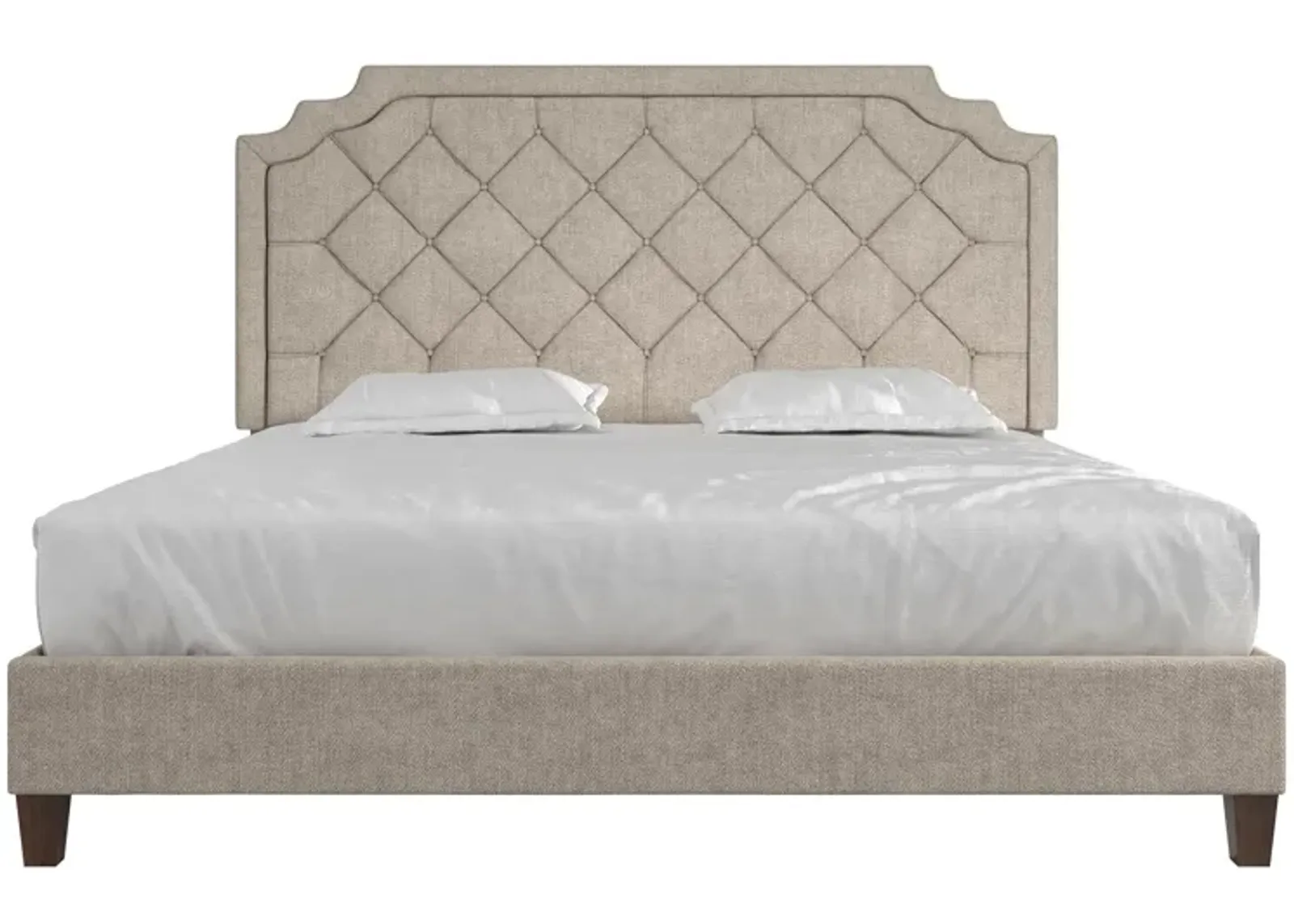 Eloise Chenille Upholstered Platform Bed