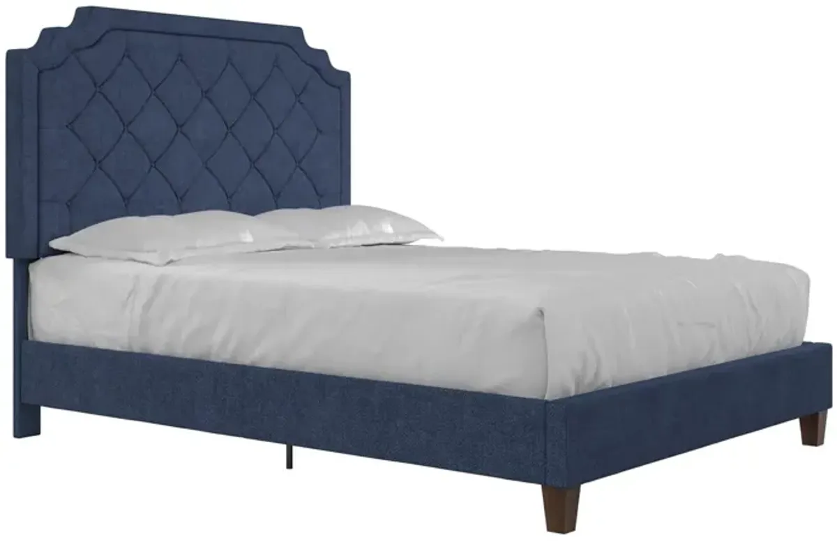 Eloise Chenille Upholstered Platform Bed