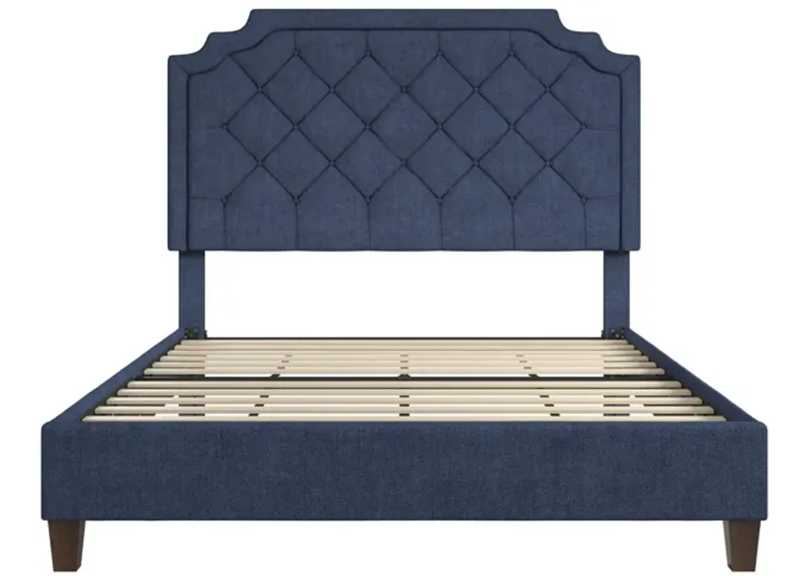 Eloise Chenille Upholstered Platform Bed