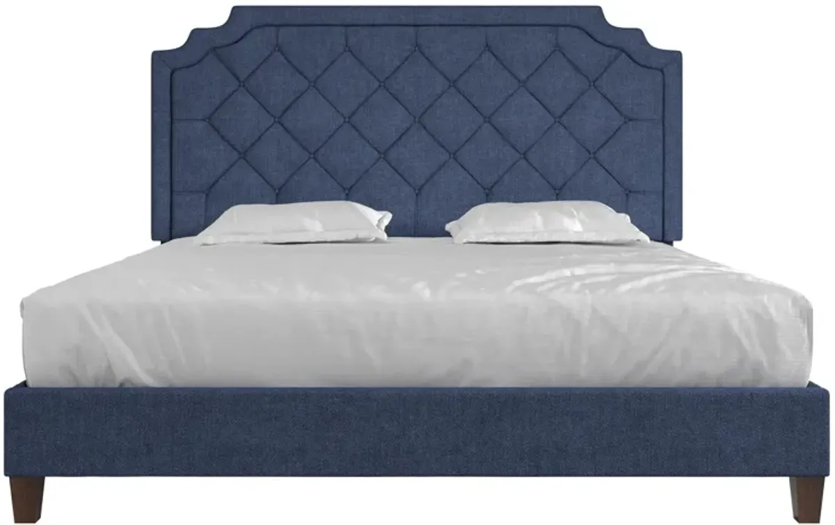 Eloise Chenille Upholstered Platform Bed