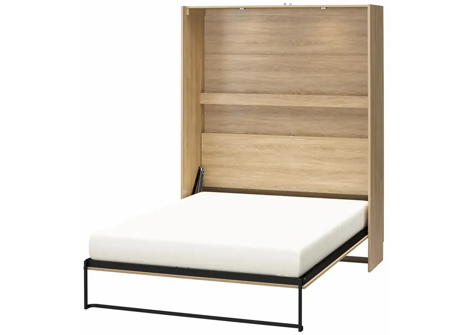 Holly Hills Queen Murphy Bed with 8" Memory Foam Mattress