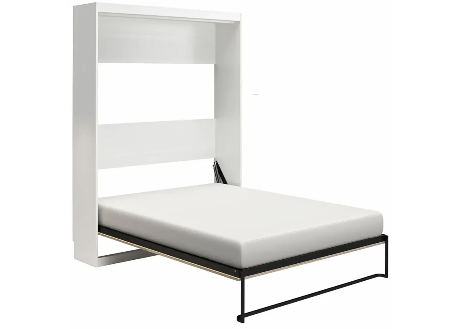 Pinnacle Queen Murphy Bed with 8 inch Memory Foam Mattress Included