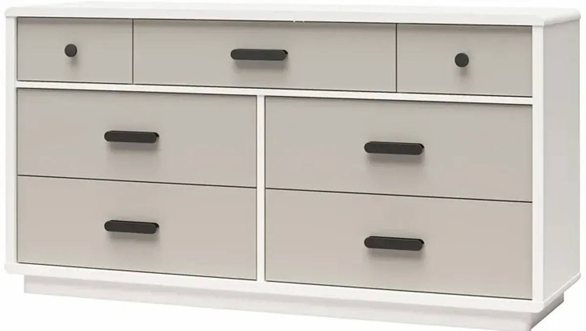 Valencia 7 Drawer Wide Dresser