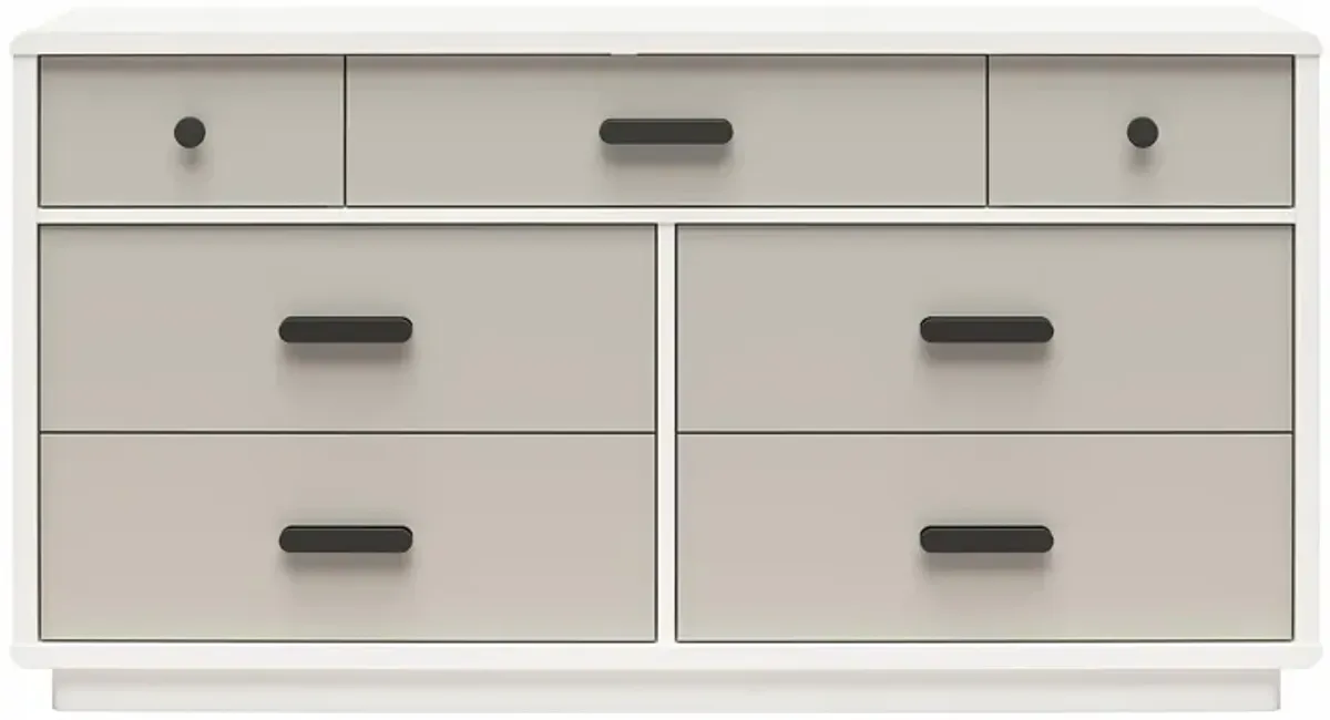 Valencia 7 Drawer Wide Dresser