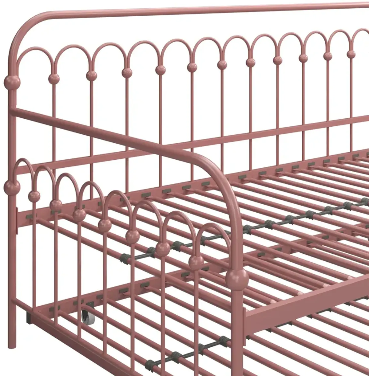 Bright Pop Metal Daybed with Trundle