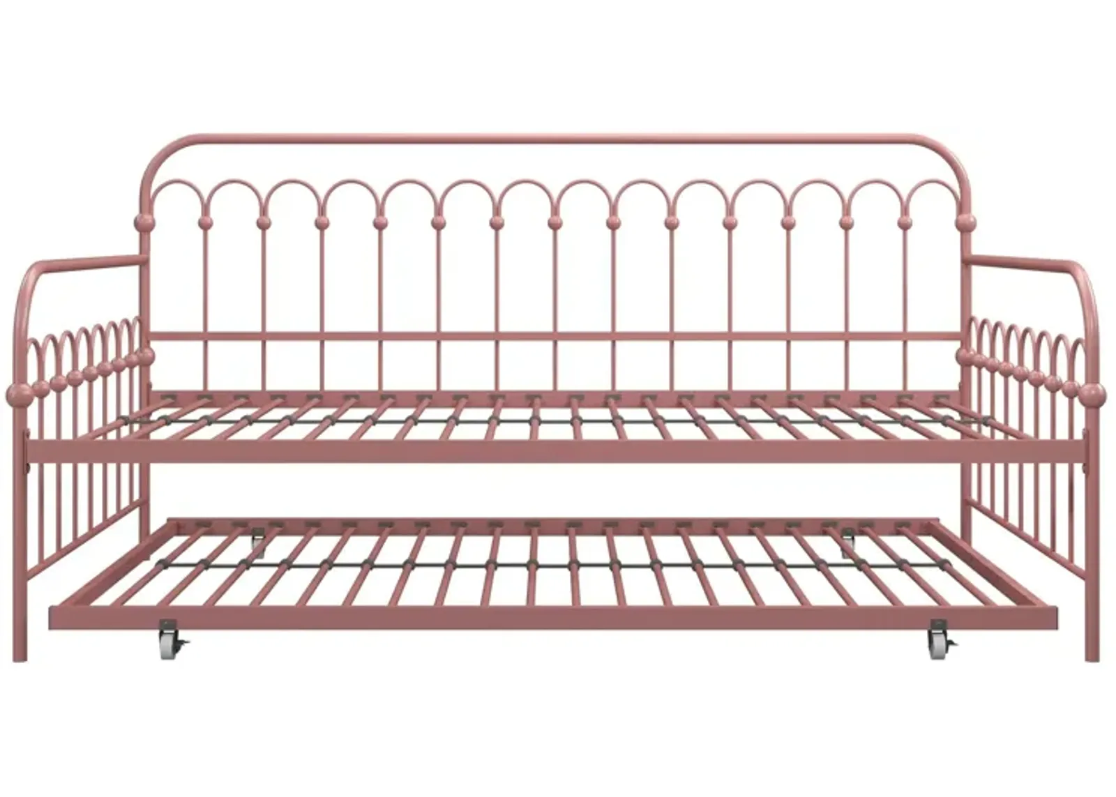 Bright Pop Metal Daybed with Trundle