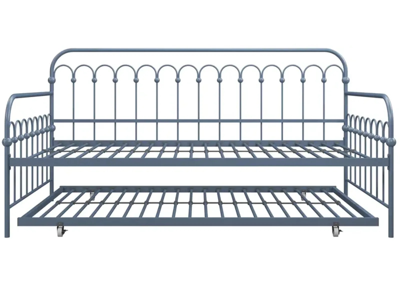 Bright Pop Metal Daybed with Trundle