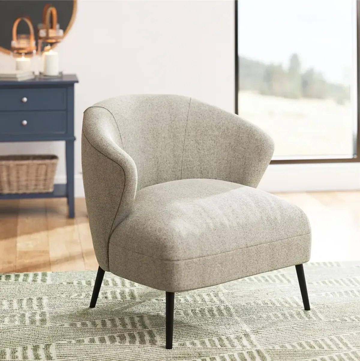 Alice Upholstered Accent Chair