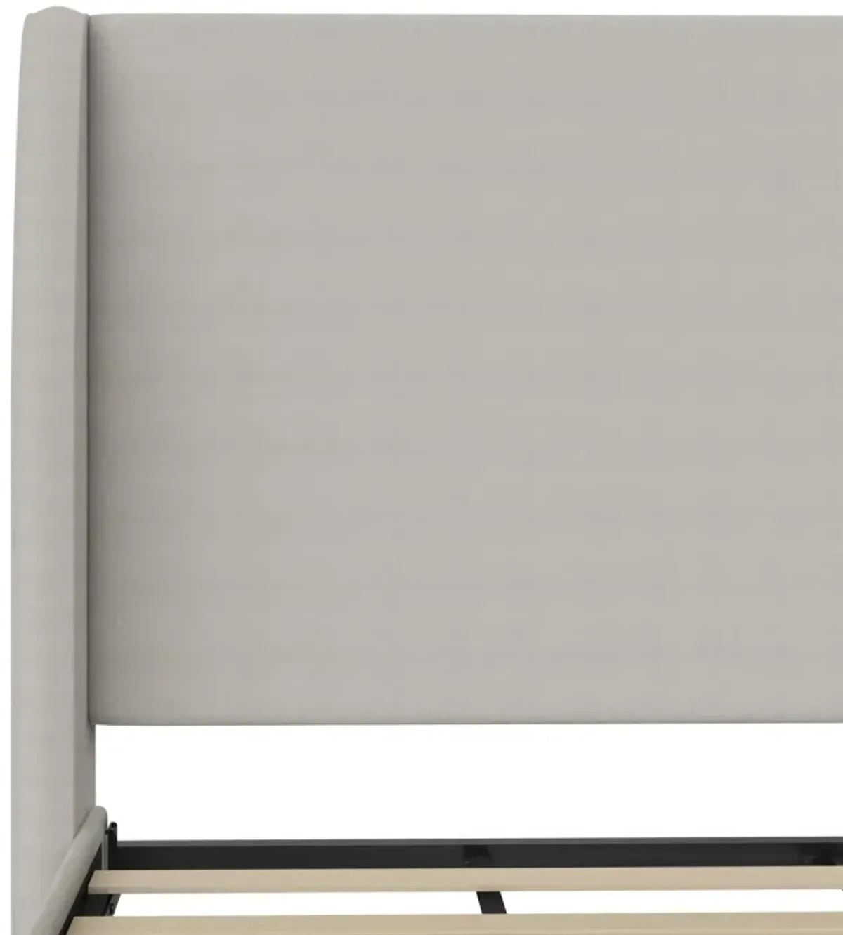 Tess Upholstered Bed with Wingback Headboard