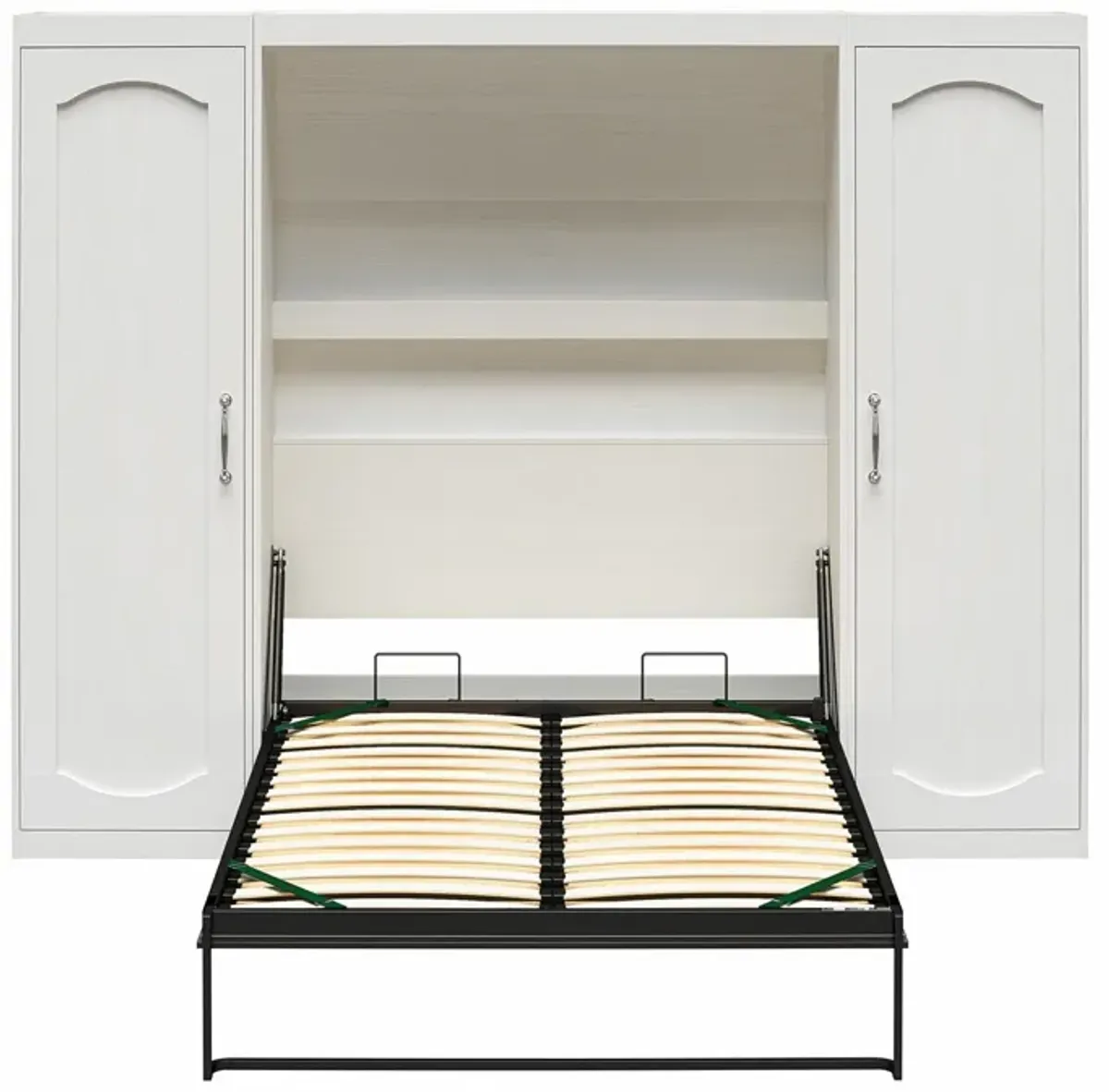 Her Majesty Murphy Bed with 2 Storage Wardrobes