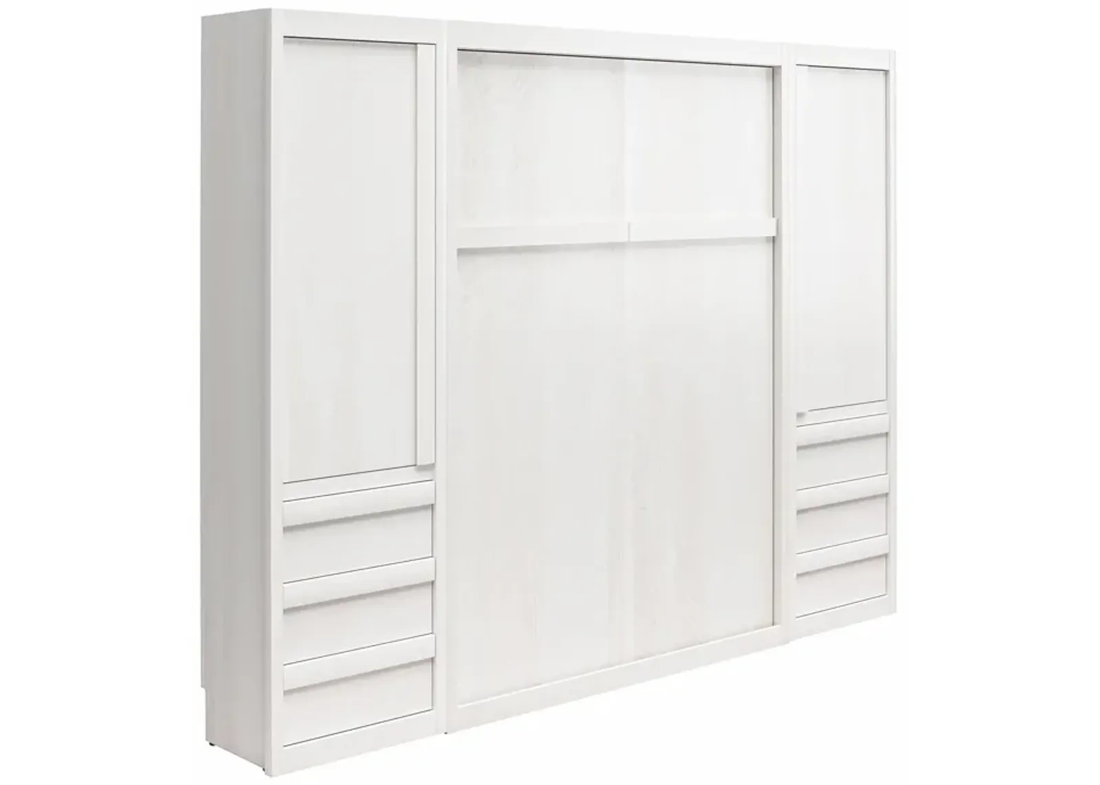 Paramount Murphy Bed with 2 Armoire Side Cabinets