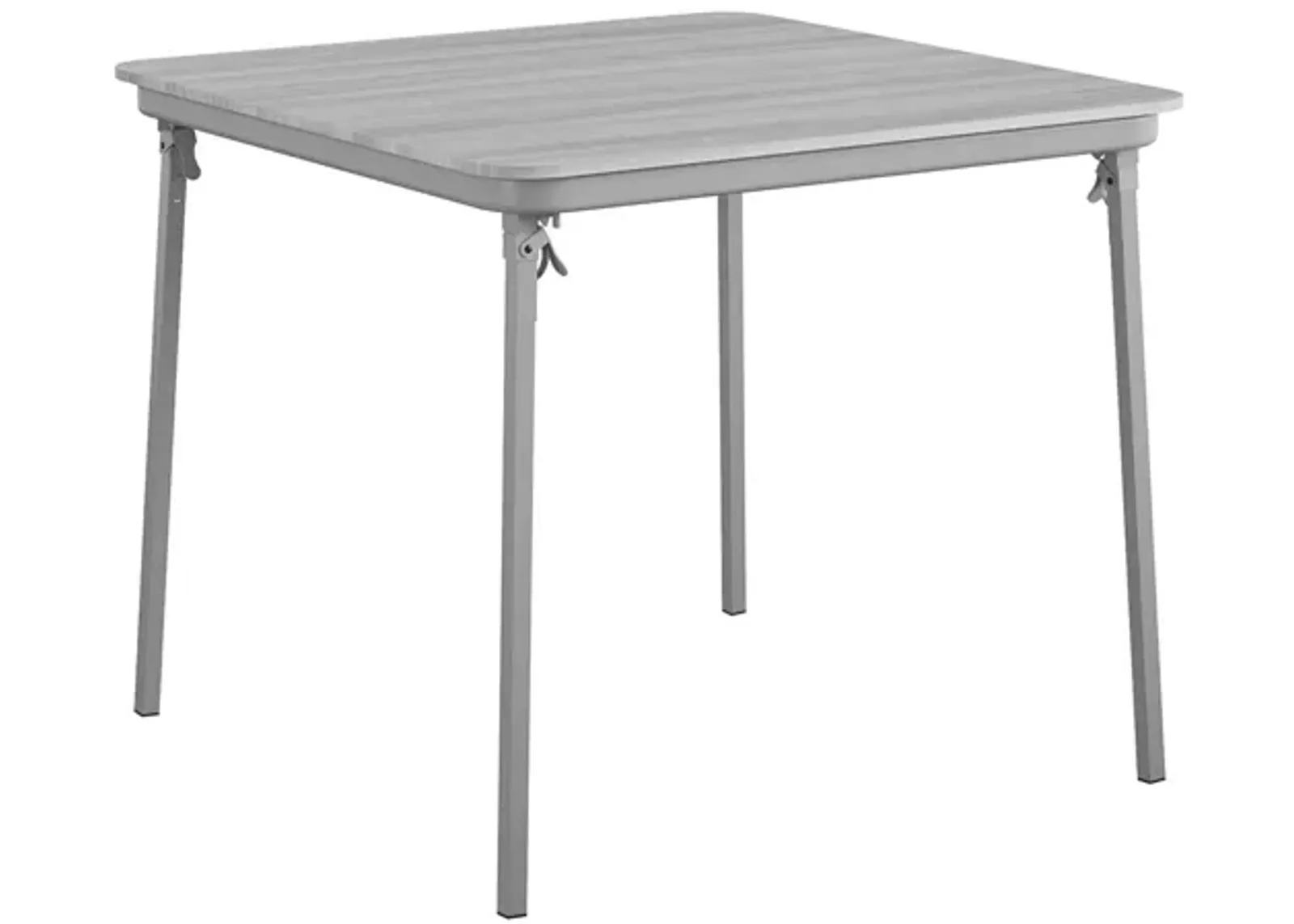 34" x 34" Square Folding Table With Melamine Top