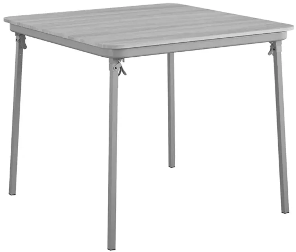 34" x 34" Square Folding Table With Melamine Top