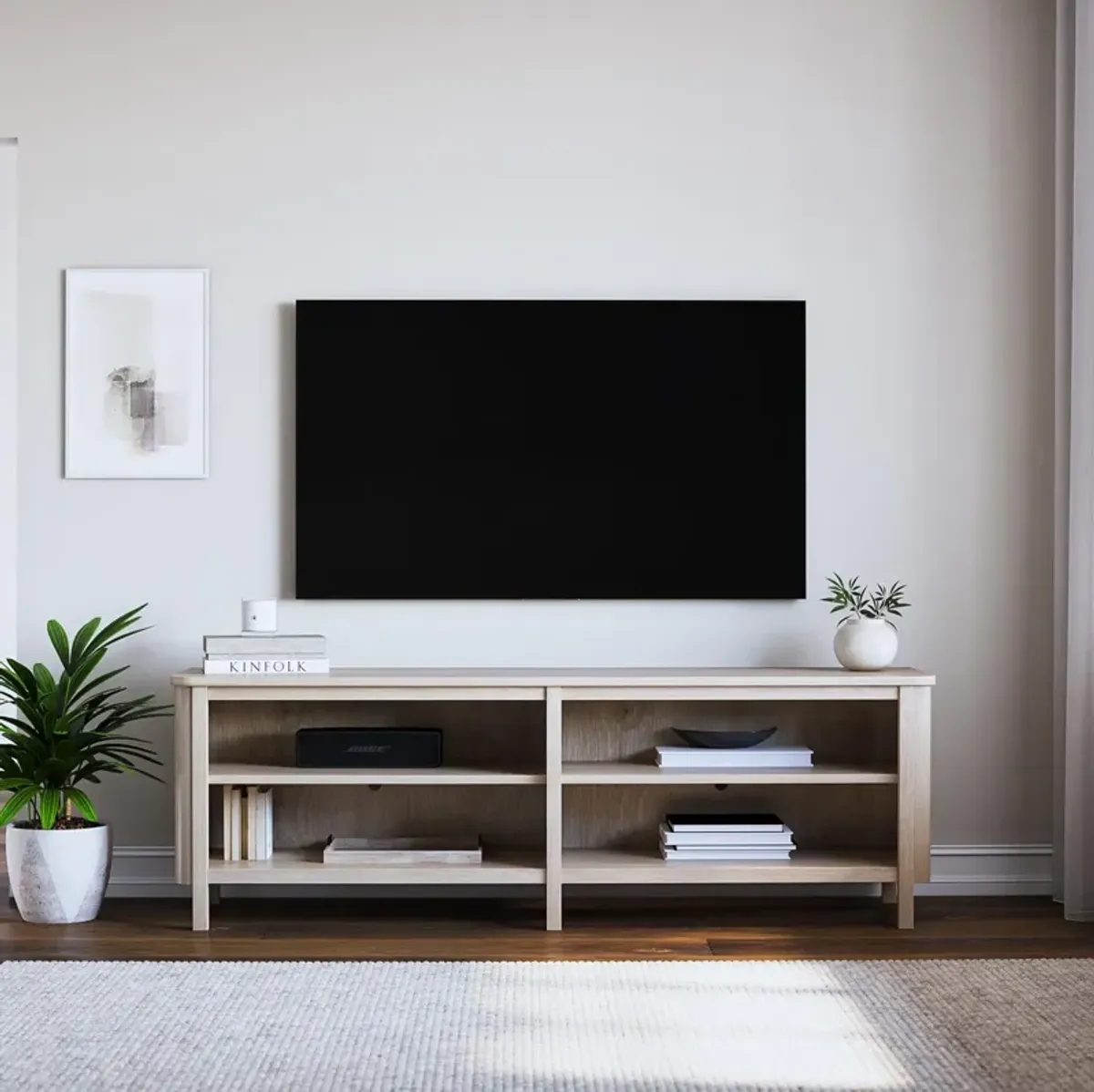 Farmhouse Console for TVs up to 75"