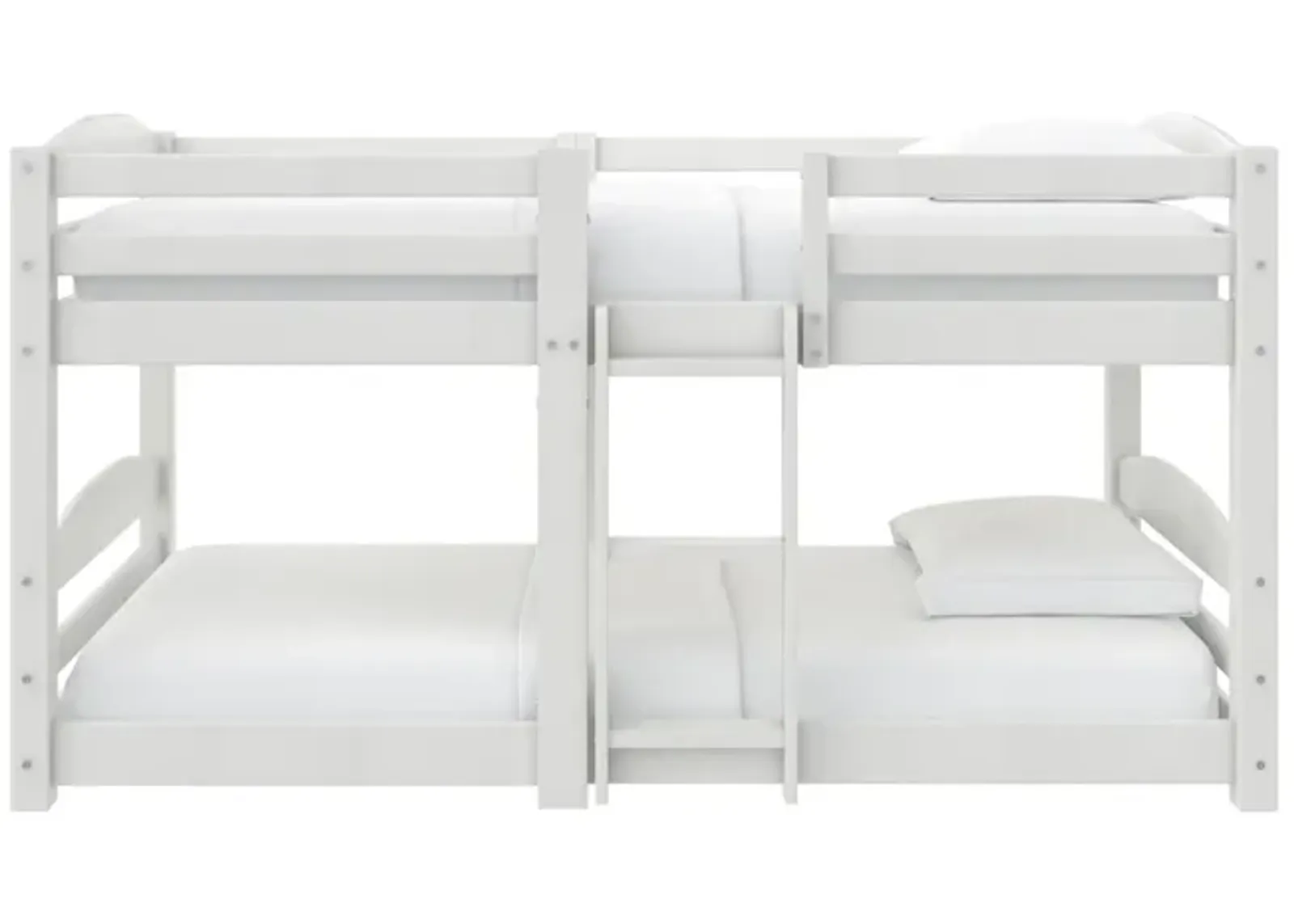 Birley Low Wood Bunk Bed with Integrated Ladder