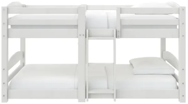 Birley Low Wood Bunk Bed with Integrated Ladder