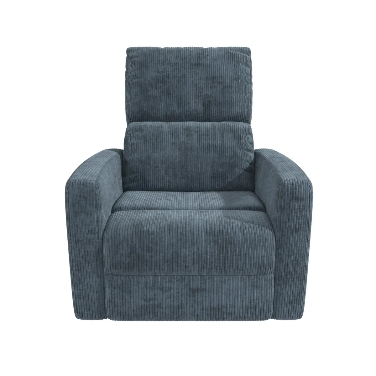 Lukas Upholstered Swivel Recliner Chair