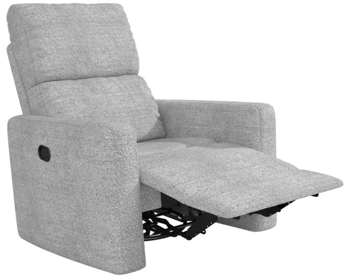 Lukas Upholstered Swivel Recliner Chair