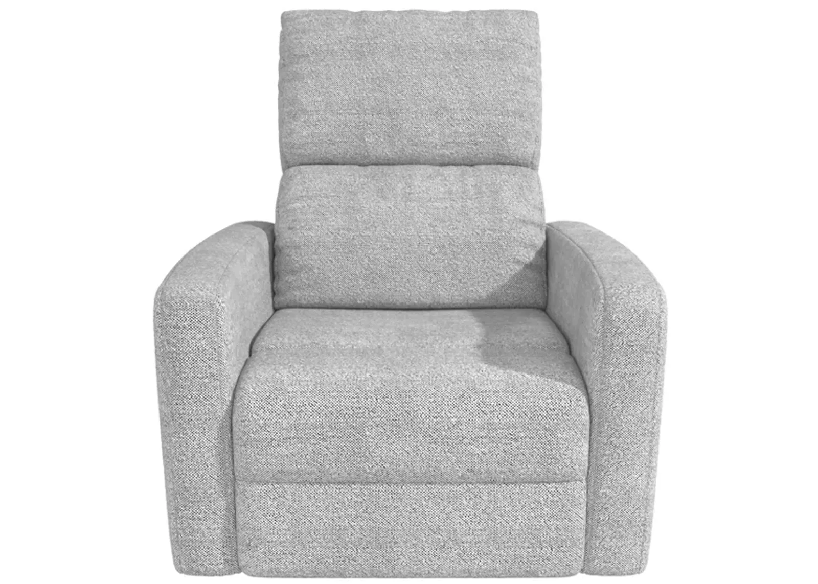 Lukas Upholstered Swivel Recliner Chair