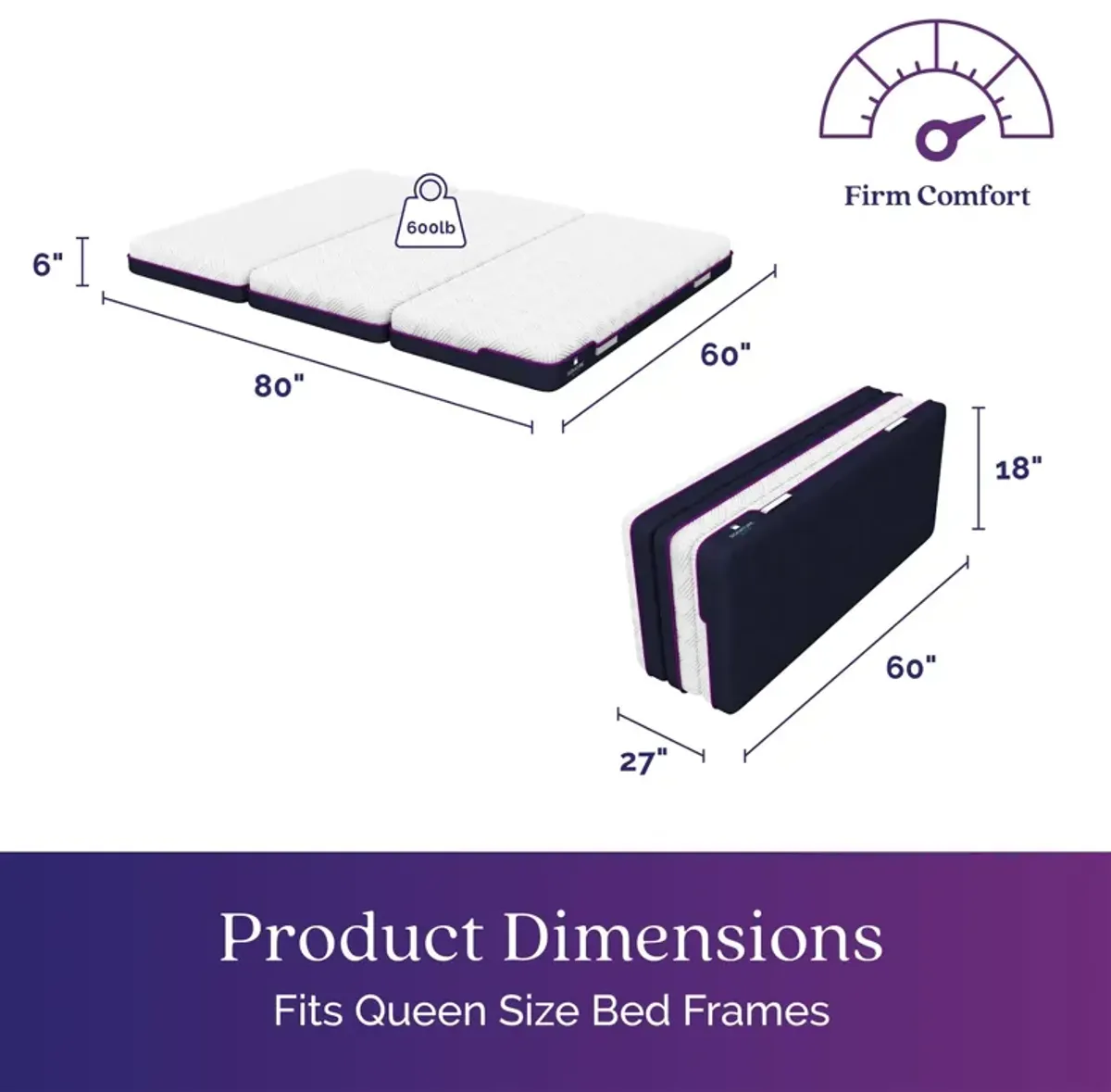 Paramount Trifold Cabinet Murphy Bed with Mattress and Storage Drawers