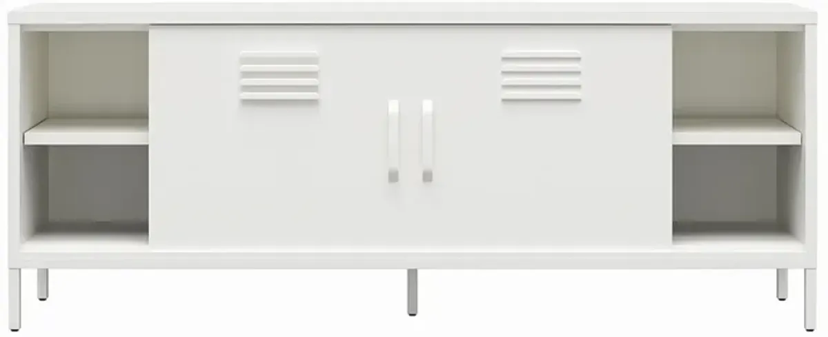 Shadwick Metal Locker TV Stand for TVs up to 65"