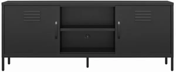 Shadwick Metal Locker TV Stand for TVs up to 65"