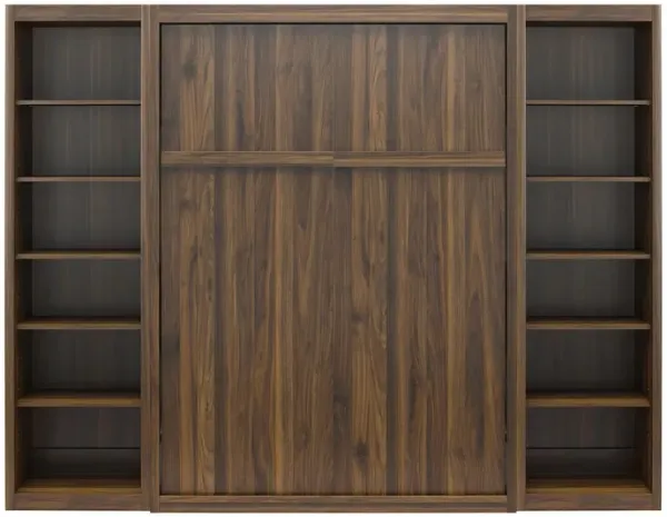 Paramount Murphy Bed with 2 Open Storage Side Cabinets