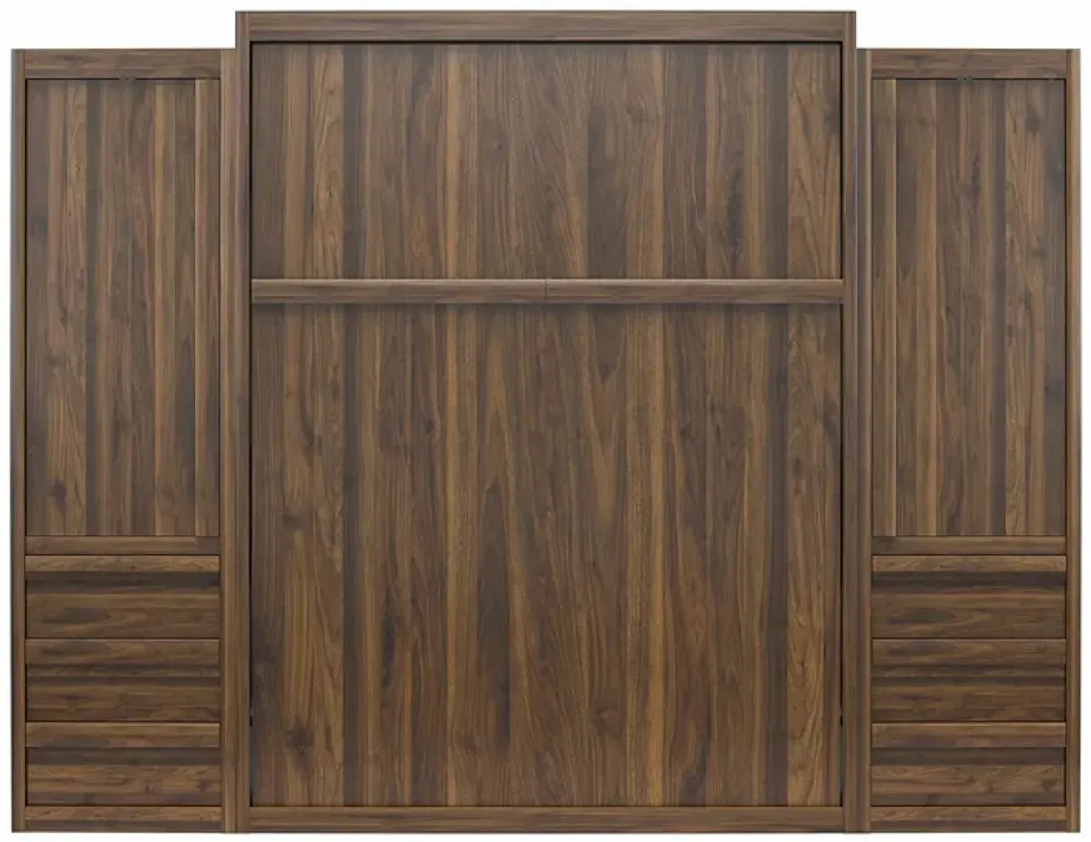 Paramount Murphy Bed Bundle with 2 Armoire Side Cabinets