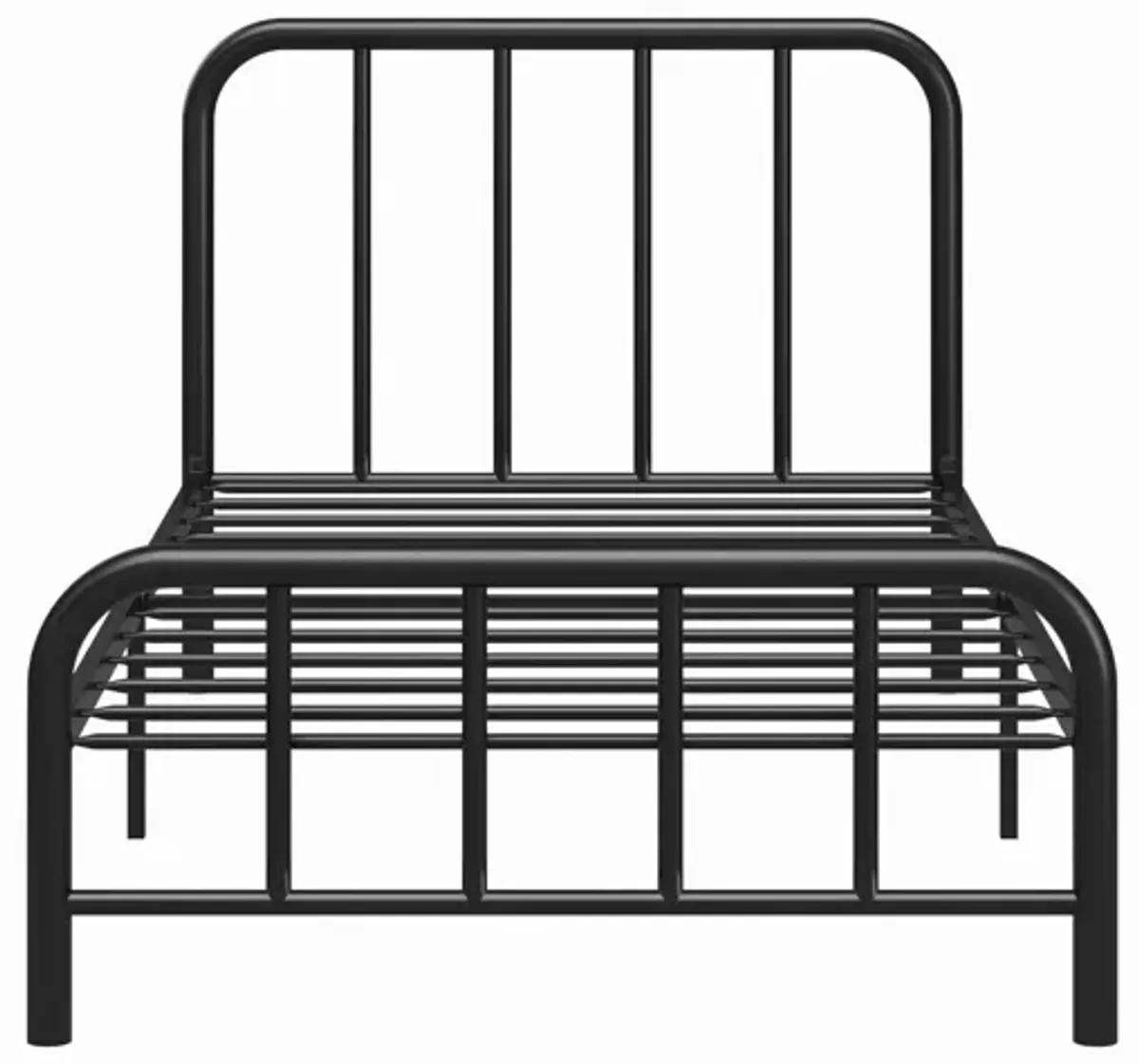 Marva Twin Metal Bed Frame with Headboard