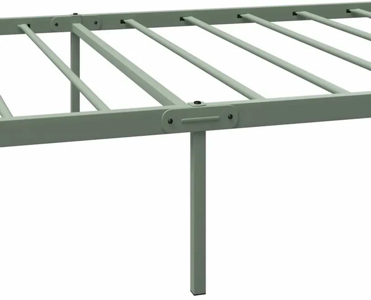 Marva Twin Metal Bed Frame with Headboard