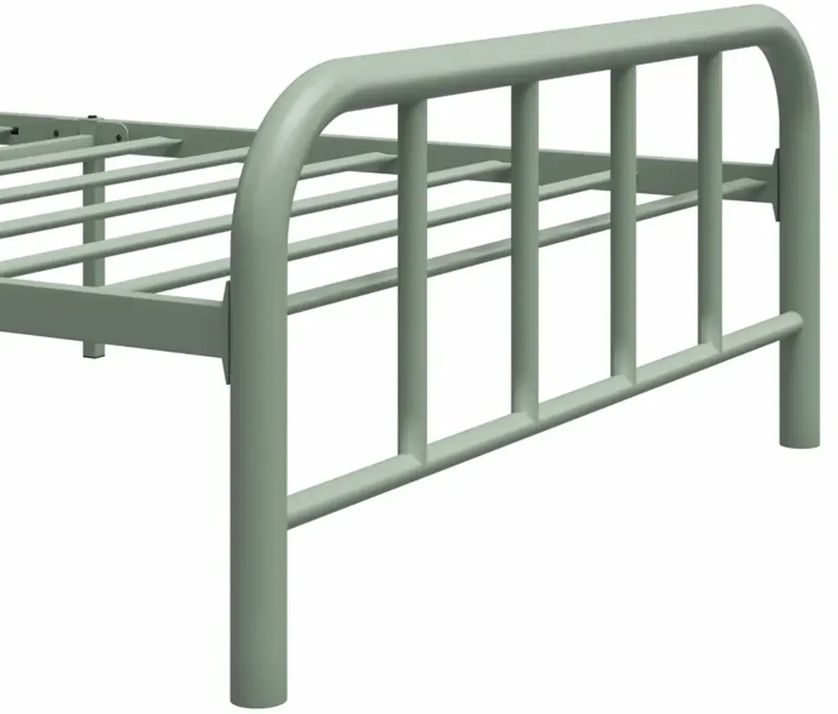 Marva Twin Metal Bed Frame with Headboard