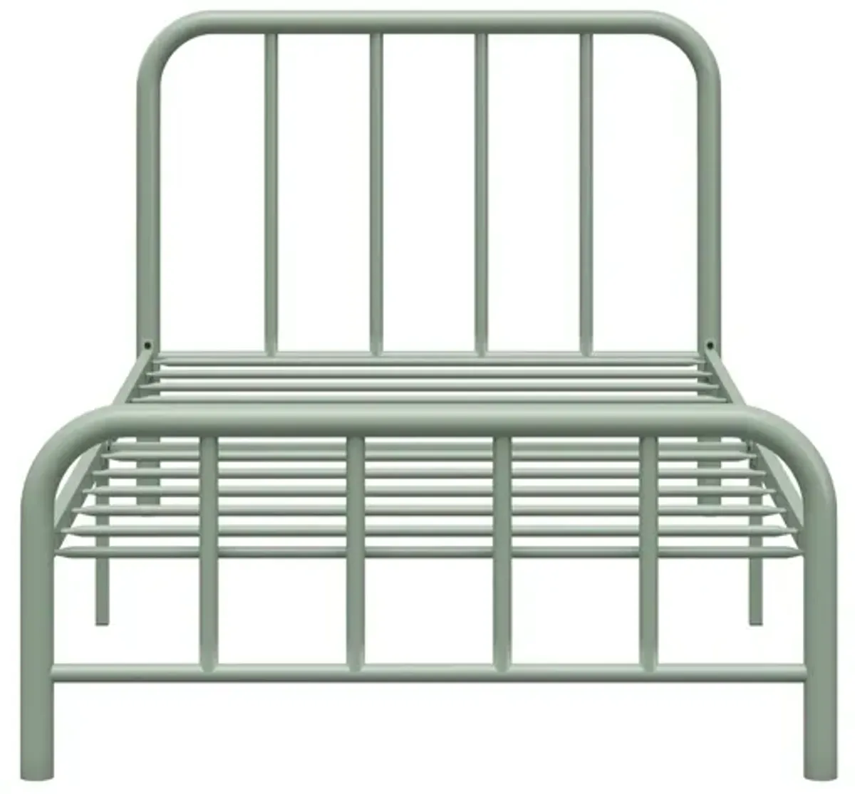 Marva Twin Metal Bed Frame with Headboard