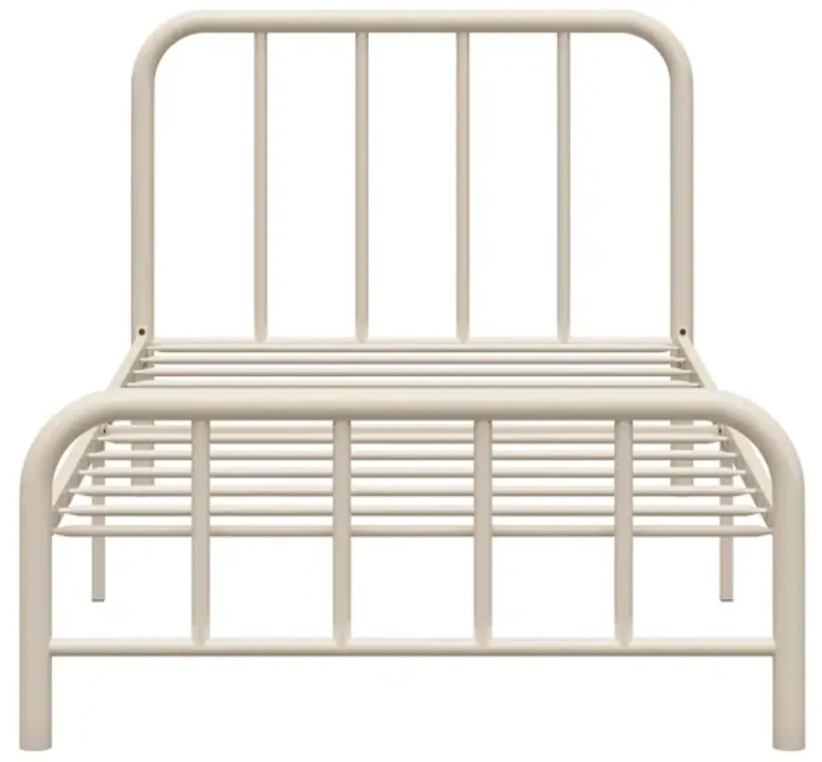 Marva Twin Metal Bed Frame with Headboard