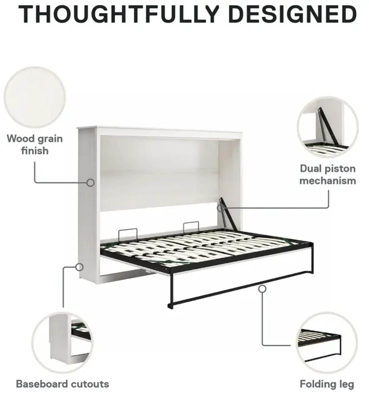 Paramount Full Size Daybed Murphy Bed