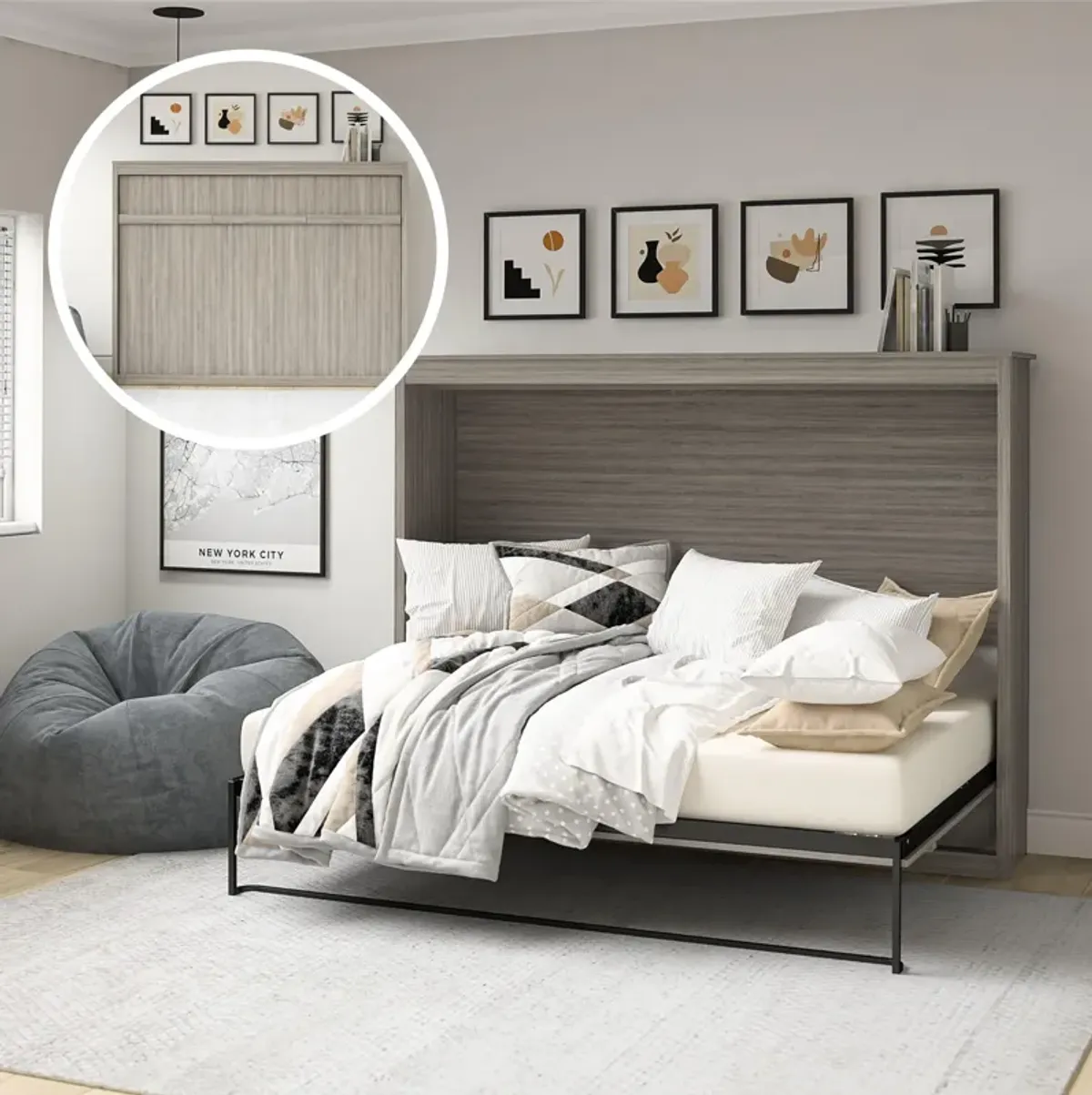 Paramount Full Size Daybed Murphy Bed