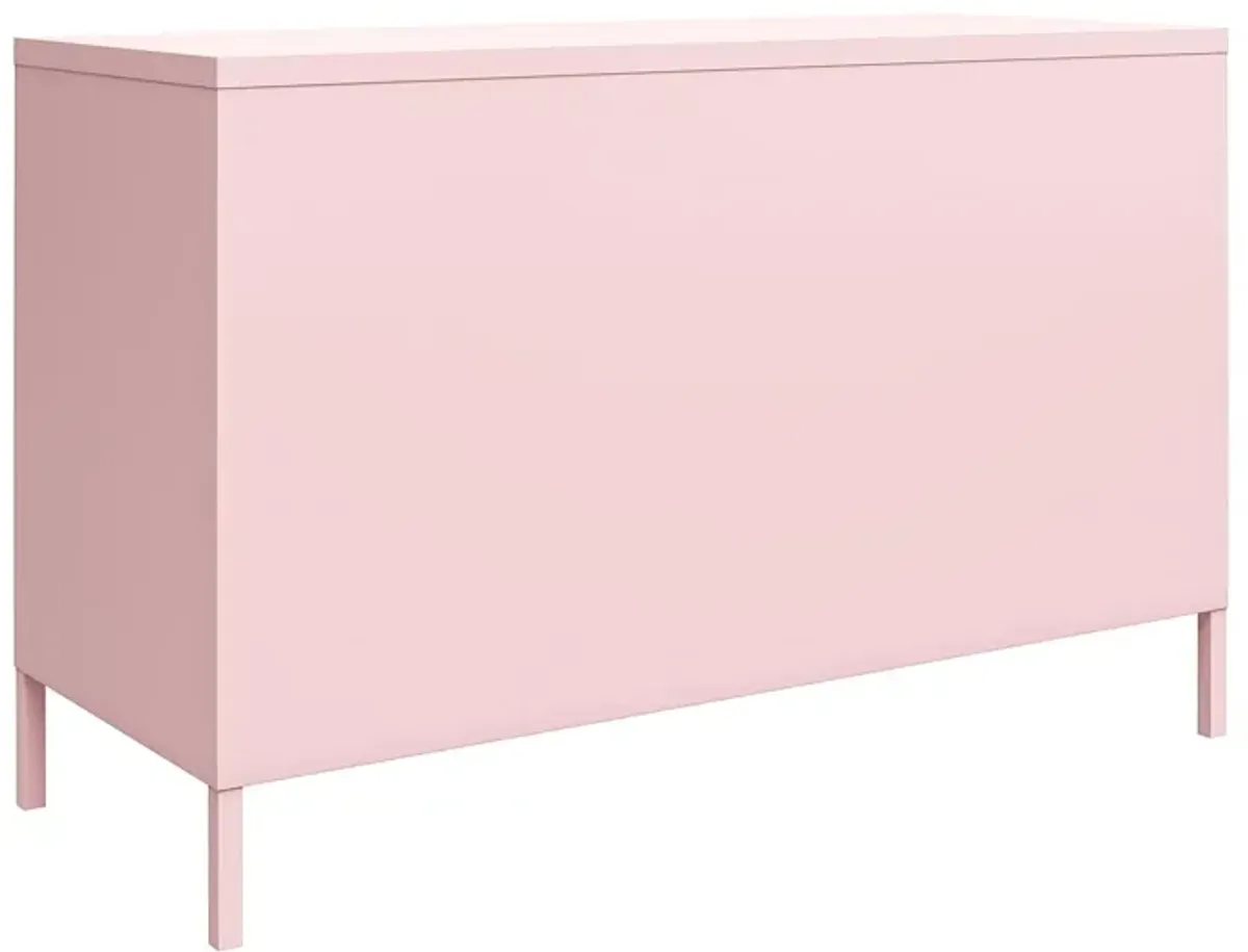 Cache 2 Door Metal Locker Accent Cabinet
