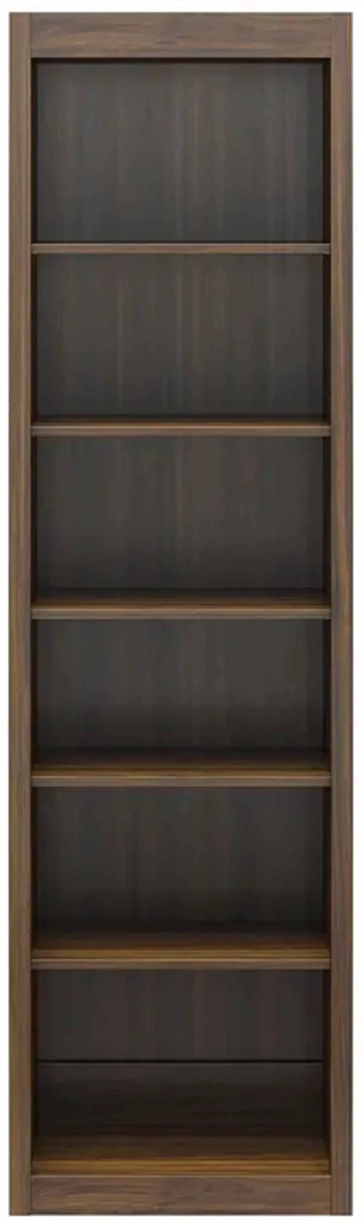 Paramount Tall 6-Shelf Open Storage Tower Bookcase