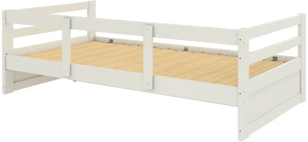 Rhodes Twin to King Wood Daybed with Storage Drawer