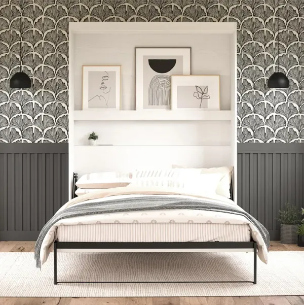 Her Majesty Murphy Bed with Gallery Shelf