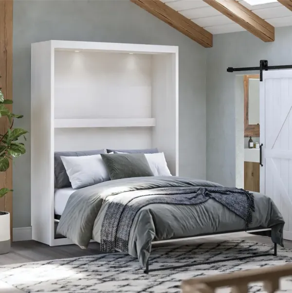 Farmington Murphy Bed with Open Shelf