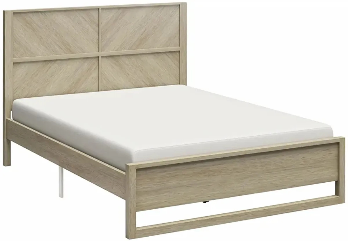 Archer Wood Bed Frame with Headboard